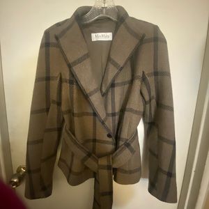 Max Mara brown blazer/jacket